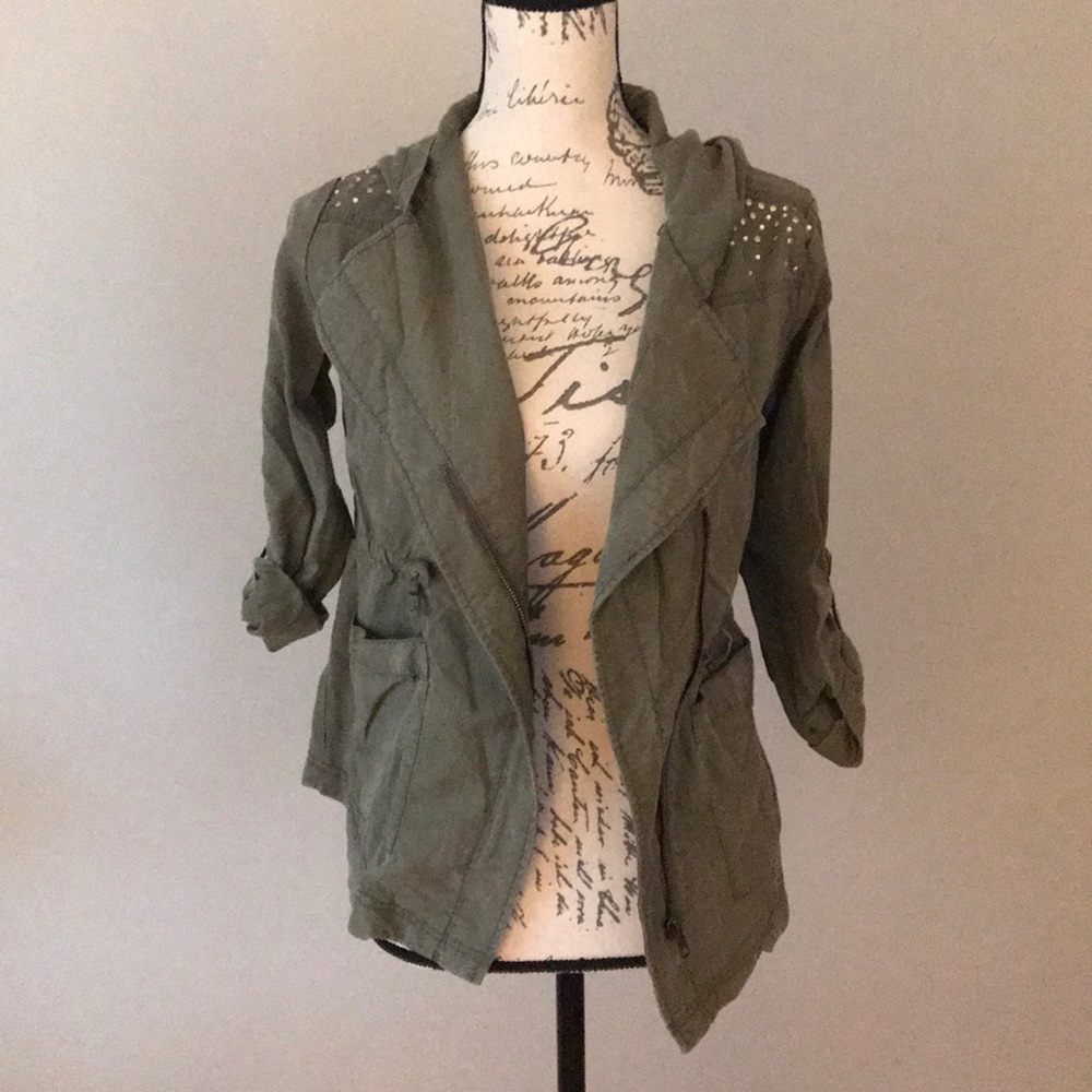 army green jacket only worn a few times